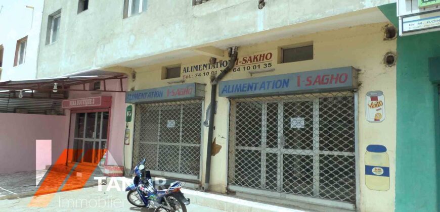 Deux magasins attenants à louer – ACI 2000, Bamako