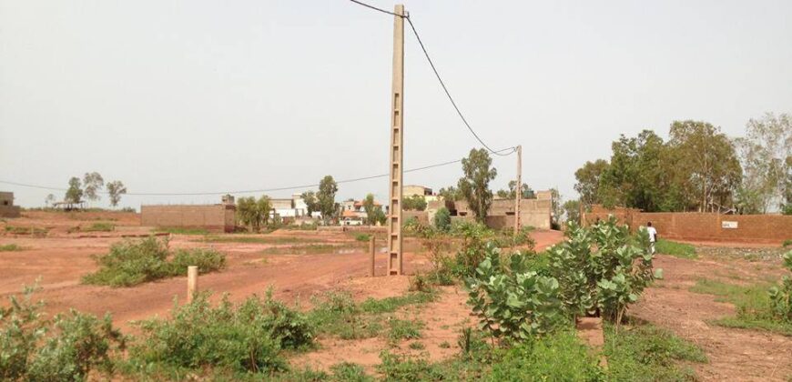 Terrain 300 m² avec titre foncier à vendre – Sirakoro Yirimadio, Bamako