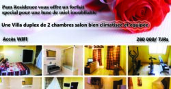 Appartement meublé 2 chambres, forfait lune de miel – Kongnonso, Bamako Appartement meublé 2 chambres, forfait lune de miel – Kongnonso, Bamako