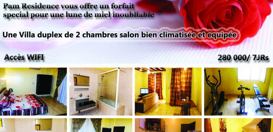 Appartement meublé 2 chambres, forfait lune de miel – Kongnonso, Bamako