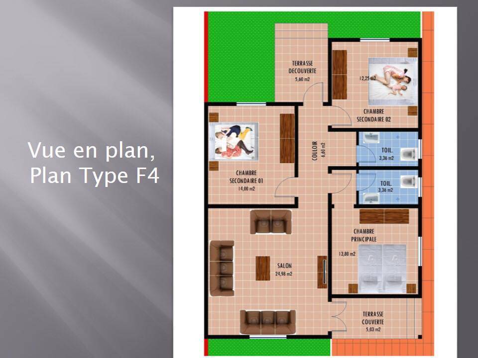 plan appartement bamako