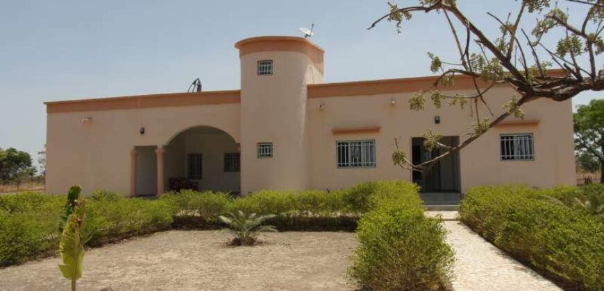 Villa meublée 4 chambres de 400 m² sur 2,5 ha à vendre – Siby, Koulikoro