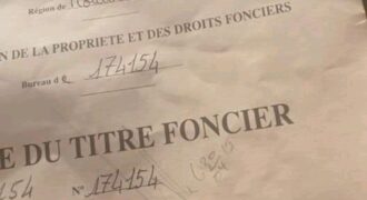Terrain 250 m² en titre foncier à vendre – Niamana, Bamako