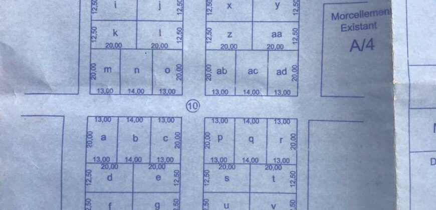 Lots de terrain à vendre – Diatoula, derrière l&rsquo;école