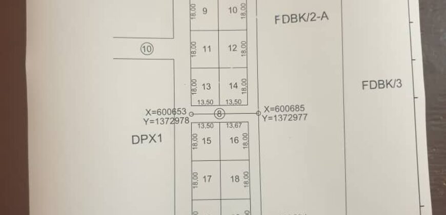 Parcelles de terrain à vendre – Banko, derrière Kabala