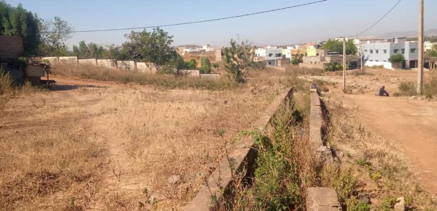 VEND TERRAIN 12/20 A MISSABOUGOU, TITRE FONCIER