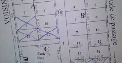 A vendre terrain à Djicoroni courani A vendre terrain à Djicoroni courani