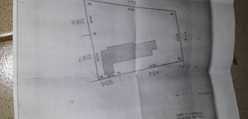 Terrain de 1.260 m² au bord du goudron à vendre – ACI 2000, Bamako
