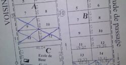 Terrain de 250 m² en titre foncier à vendre – Djicoroni Coura, Bamako Terrain de 250 m² en titre foncier à vendre – Djicoroni Coura, Bamako