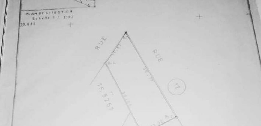 Terrain de 452 m² à vendre – Cité UNICEF, Niamakoro, Bamako