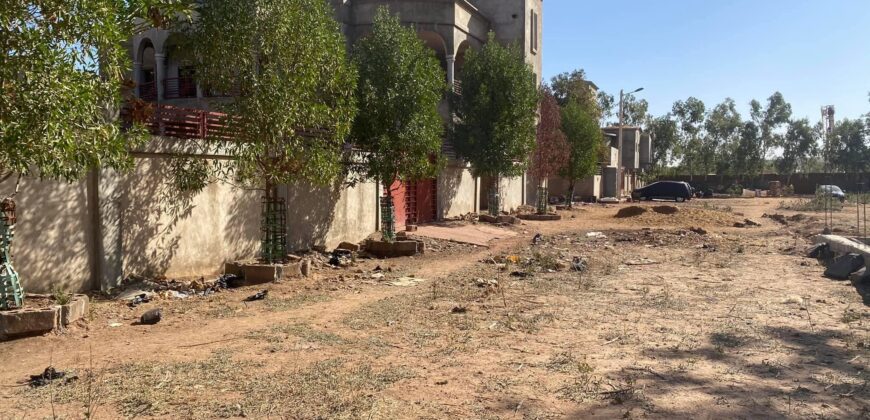 Terrain viabilisé de 300 m² à vendre – Sirakoro Méguétana