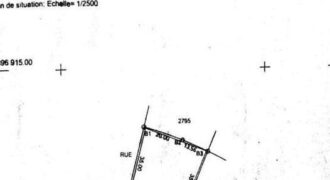 Terrain d&rsquo;angle de 1.074 m² à vendre – ACI 2000, Bamako