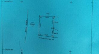 Terrain de 1.230 m² au bord du fleuve à vendre – Kabala, Bamako