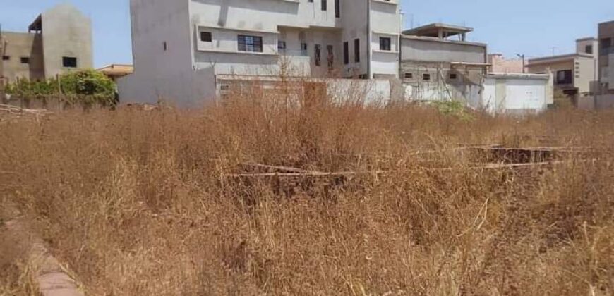 Parcelle d&rsquo;angle de 300 m² en titre foncier à vendre – Bolé SEMA 2