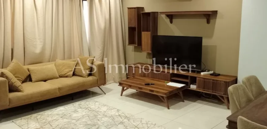 Appartement meublé 2 chambres de haut standing à louer – ACI 2000