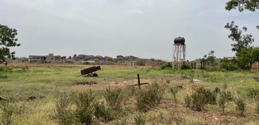 Cour clôturée de 5 hectares en titre foncier à vendre – Dialakorobougou