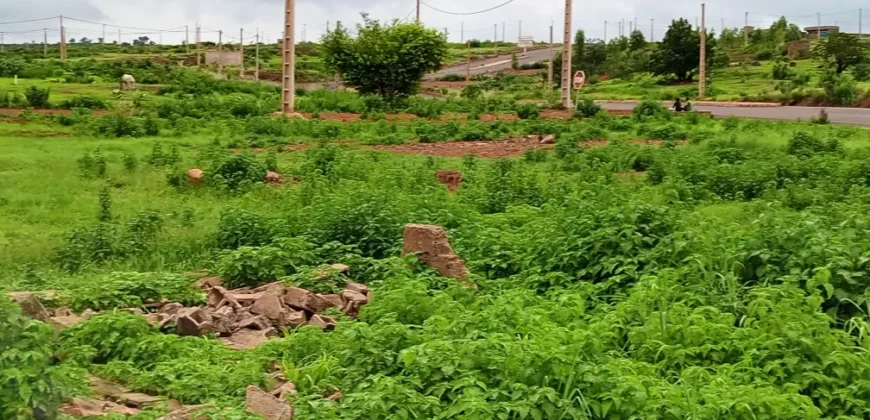 Terrain viabilisé de 600 m² en titre foncier à vendre – Samakebougou ACI, Kati