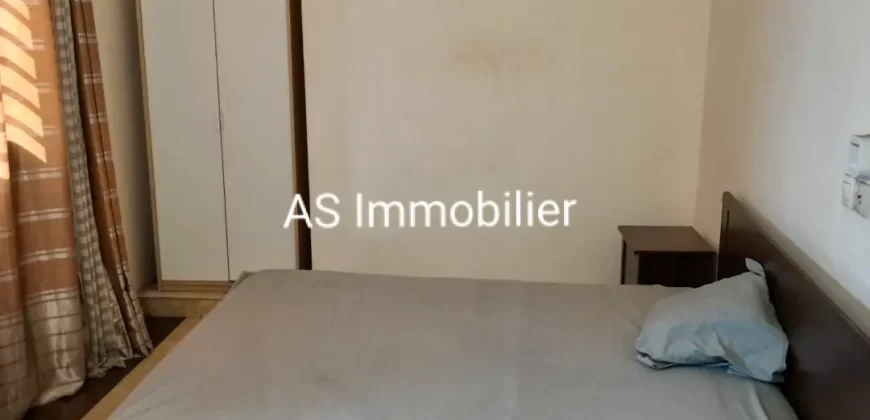 Appartement meublé de 2 chambres à louer à l’ACI 2000