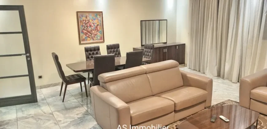 Appartement meublé 3 chambres de haut standing à louer – ACI 2000