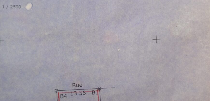 Terrain d&rsquo;angle de 250 m² en titre foncier à vendre – Dougourakoro