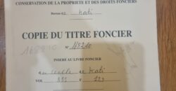 VENDS TERRAIN DE 400m2 A DOUGOULAKORO CITE MAERA SEMA A 20 000 000Fcfa VENDS TERRAIN DE 400m2 A DOUGOULAKORO CITE MAERA SEMA A 20 000 000Fcfa