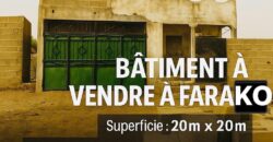Opportunité à saisir : BÂTIMENT À VENDRE À FARAKÔ Opportunité à saisir : BÂTIMENT À VENDRE À FARAKÔ