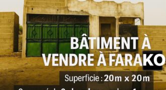 Opportunité à saisir : BÂTIMENT À VENDRE À FARAKÔ
