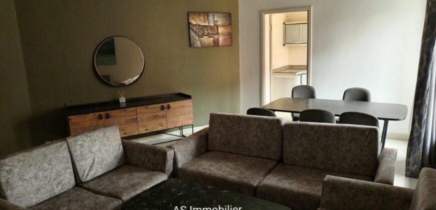 Appartement meublé 3 chambres à louer – ACI 2000, rond-point Bougie