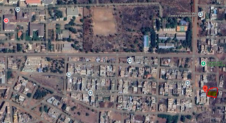 Deux parcelles collées de 500 m² à vendre – Missabougou, à 90 m de l&rsquo;Hôpital du Mali