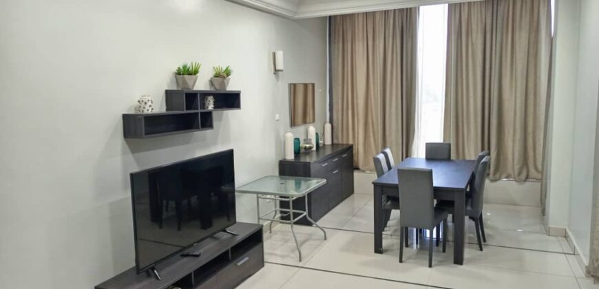 Appartement meublé de haut standing 2 chambres à louer – ACI 2000
