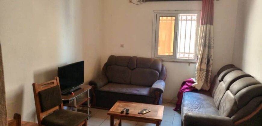 Appartement meublé de 1 chambre à louer à l&rsquo;aci 2000