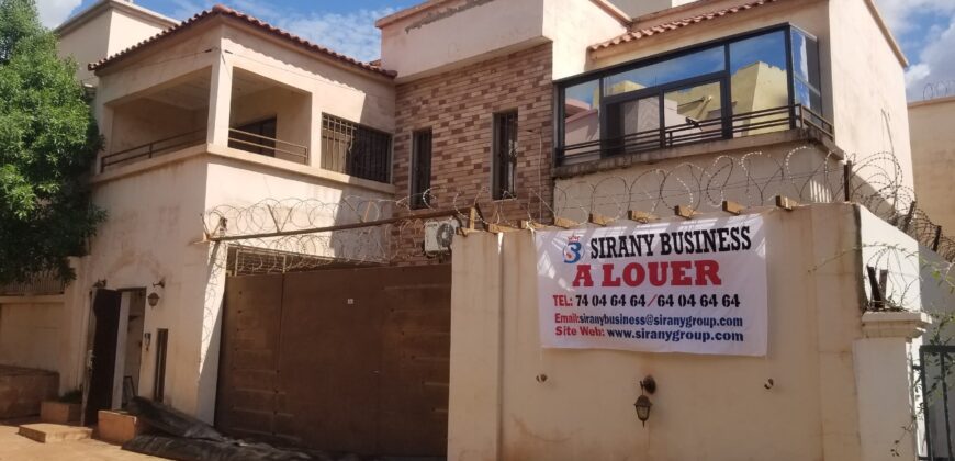 Duplex spacieux 6 chambres à louer – Missabougou, près de l&rsquo;Hôpital du Mali