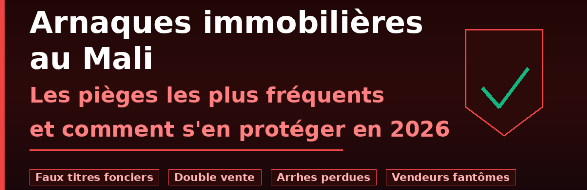 Arnaques immobilières au Mali : les pièges les plus fréquents et comment s&rsquo;en protéger