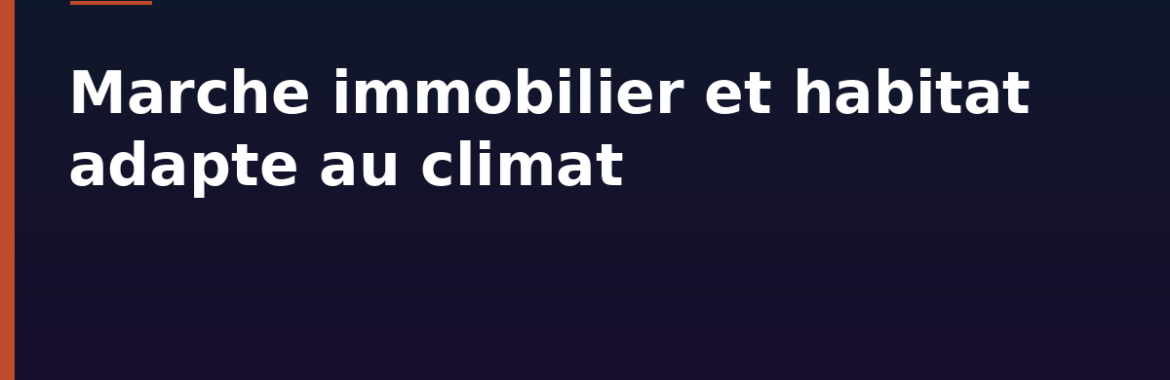 Gao : marché immobilier et habitat adapté au climat