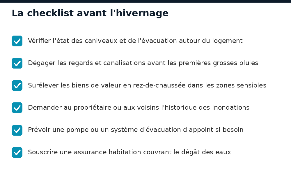 Checklist des précautions à prendre avant l'hivernage pour un bien immobilier à Bamako