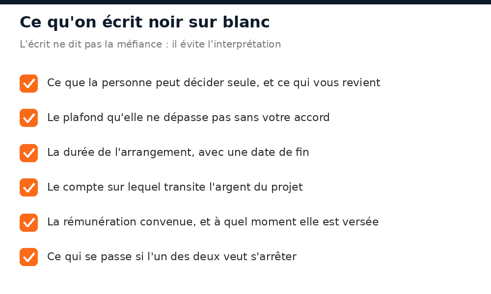 Les six points à écrire quand on confie un projet immobilier à un proche au Mali