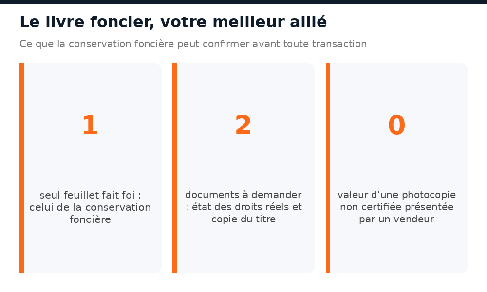 Réflexes de vérification au livre foncier avant toute transaction immobilière au Mali