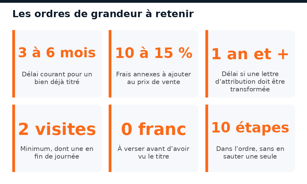 Chiffres clés d’un achat immobilier à Bamako : délais, frais annexes et nombre de visites