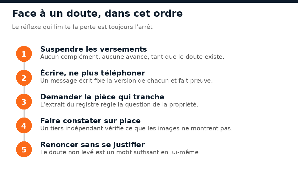 Les cinq réflexes à avoir face à un doute sur une vente immobilière au Mali