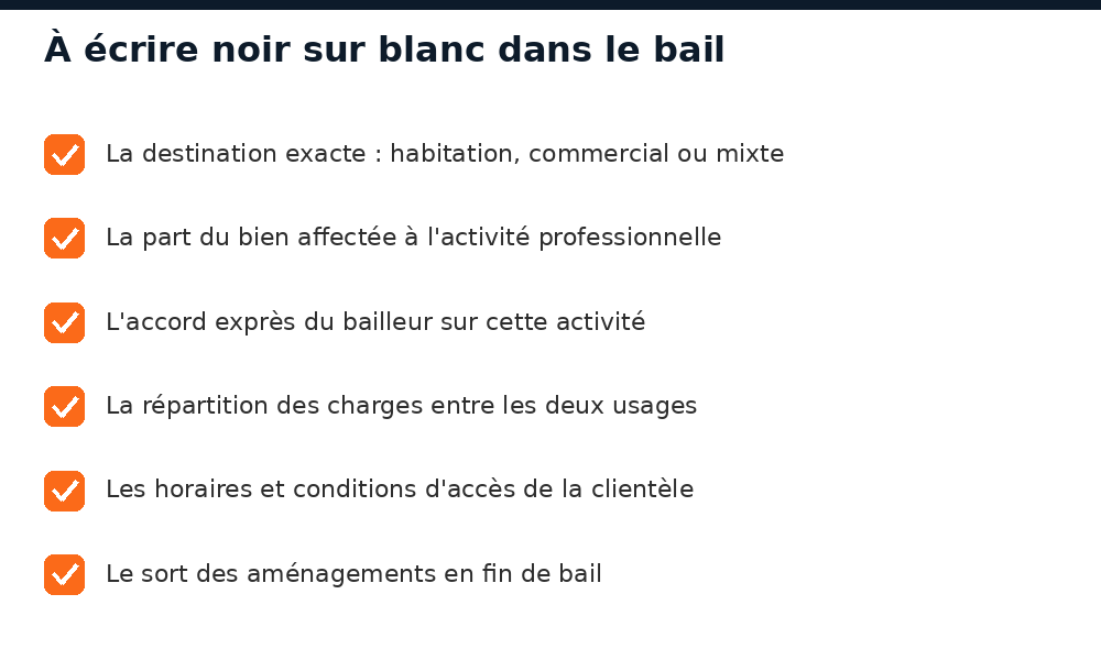 Les clauses à faire figurer dans un bail à usage mixte au Mali
