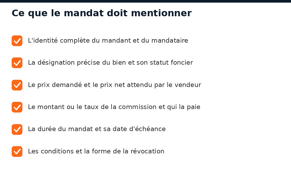 Les mentions à exiger dans un mandat de vente immobilier au Mali
