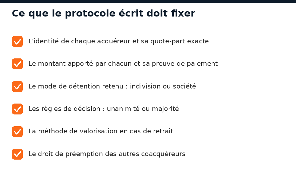 Les mentions à faire figurer dans un protocole d'achat groupé de terrain au Mali