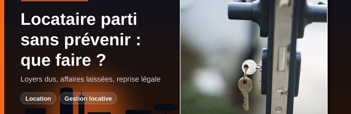 Locataire parti sans prévenir à Bamako : loyers dus, affaires laissées et reprise légale du logement